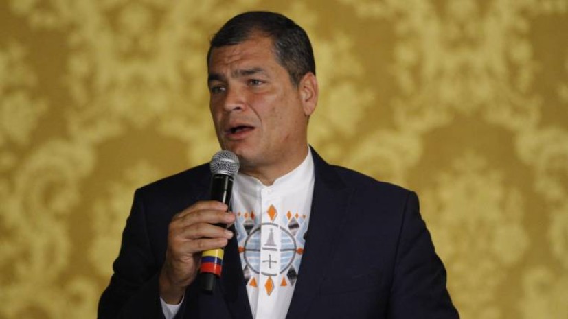 Expresidente de la República, Rafael Correa. Foto: Expreso