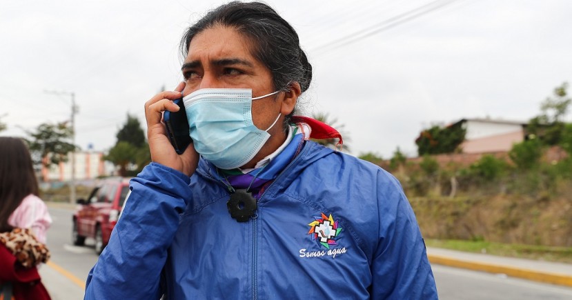 Con esta decisión, el candidato indígena pierde la posibilidad de pelear por el segundo lugar de la votación del 7 de febrero. / Foto: EFE Con esta decisión, el candidato indígena pierde la posibilidad de pelear por el segundo lugar de la votación del 7 de febrero. / Foto: EFE