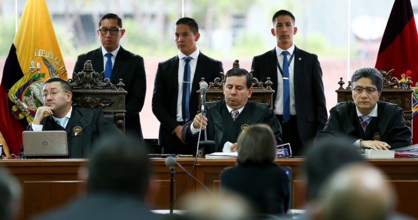Corte Nacional resolvió que su presidente no cometió negligencia en caso Correa / Foto: EFE Corte Nacional resolvió que su presidente no cometió negligencia en caso Correa / Foto: EFE