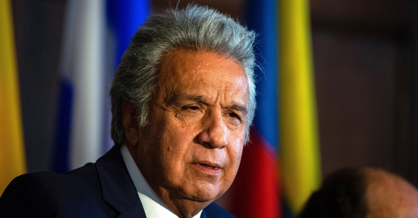 Lenín Moreno pide a líderes cerrar filas en defensa de la democracia / Foto: EFE Lenín Moreno pide a líderes cerrar filas en defensa de la democracia / Foto: EFE