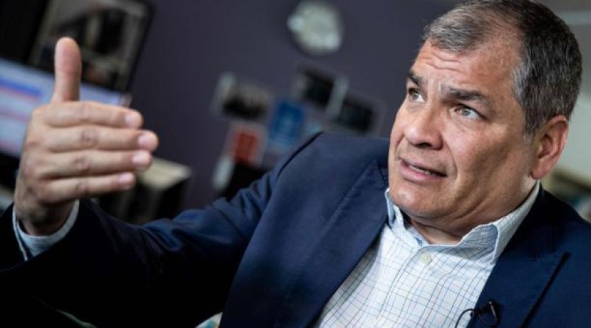 Desde el 2015, el expresidente Correa hacía publicaciones en esa plataforma virtual. Foto: El Comercio Desde el 2015, el expresidente Correa hacía publicaciones en esa plataforma virtual. Foto: El Comercio