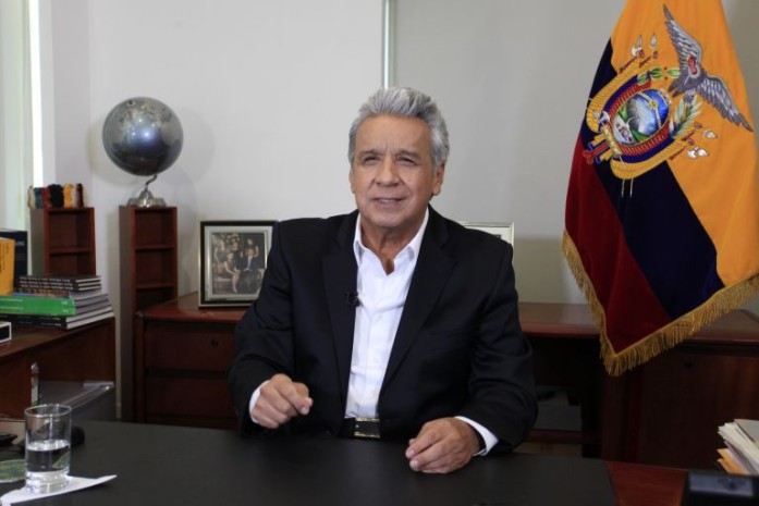  Tanto por la pandemia del COVID-19, como por las repercusiones a causa de la caída del precio del petróleo, el presidente de la República, Lenín Moreno, considera “Ecuador enfrenta el momento más crítico de su historia”. Foto: 