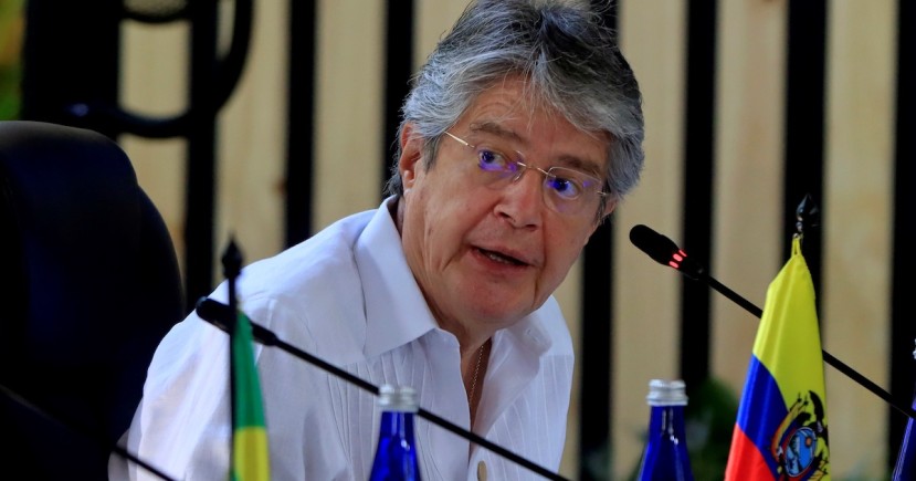 Lasso como Steer coincidieron en la importancia de la protección de la naturaleza para la economía de los países y de la comunidad / Foto: EFE Lasso como Steer coincidieron en la importancia de la protección de la naturaleza para la economía de los países y de la comunidad / Foto: EFE