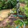Ej&eacute;rcito desmantela campamentos vinculados a miner&iacute;a ilegal en Sucumb&iacute;os