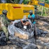 Ej&eacute;rcito ecuatoriano destruye maquinaria utilizada en miner&iacute;a ilegal en Napo