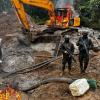 Operativos contra la minería ilegal en Palanda y Paquisha 