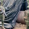Ej&eacute;rcito halla 2 campamentos de miner&iacute;a ilegal en Sucumb&iacute;os 