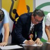 Instituciones culturales de Orellana firman convenio para impulsar proyectos art&iacute;sticos