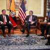 Lasso se reunió con un asesor de Biden para hablar de migración y seguridad 