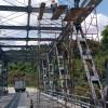 El arreglo en el puente Jondachi avanza a buen ritmo