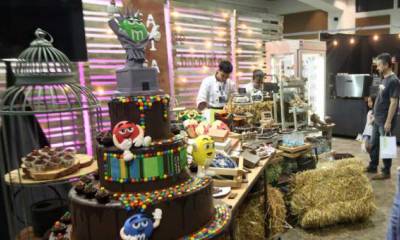 Décima primera edición del Salón del Chocolate Ecuador, que se celebra en el Quorum del Paseo San Francisco. Foto: El Comercio