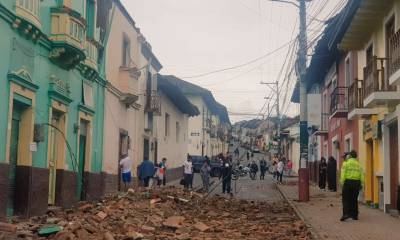 En total se registraron 38 viviendas afectadas, de las cuales 16 están en Tulcán, igual número en Montúfar y 6 en Espejo / Foto: Cortesía Presidencia