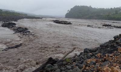 Intensas lluvias provocan cierre de carreteras en la Amazonía / Foto: cortesía Servicio Nacional de Gestión de Riesgos