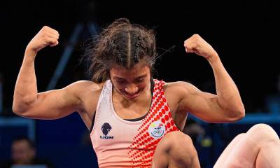 Lucía Yépez llegó con título Mundial y ya se va a Panamericano de Cali / Foto: EFE