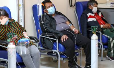 Ecuador reporta 955 nuevos contagios de covid-19 y acumula 503.101 positivos / Foto: EFE