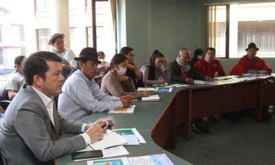 Las mesas temáticas continuarán la próxima semana, con el fin de articular consensos y beneficios a favor de los ecuatorianos / Foto: cortesía ministerio de Gobierno 