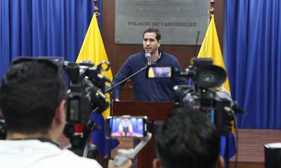 La séptima rueda de prensa de Roberto Luque se llevó a cabo ayer / Foto: cortesía Ministerio de Energía 