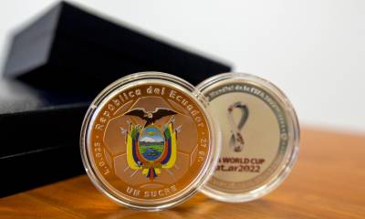 En un comunicado del mismo BCE, Avellán resaltó que el diseño de la moneda, cuya edición será limitada, cuenta con la aprobación de la FIFA / Foto: cortesía Banco Central