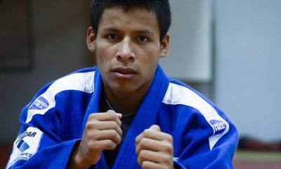 Emanuel practica judo desde los 14 años. En 3 años seguidos cosechó dos títulos internacionales. Foto: El Telégrafo