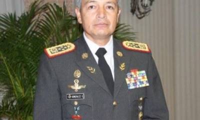 Foto de archivo del general Ernesto González, cuando ocupaba el cargo de jefe del Comando Conjunto de las Fuerzas Armadas.