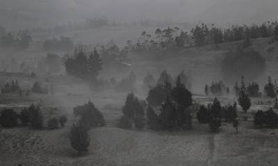 Poblados de seis provincias afectados por ceniza del Sangay / Foto: EFE