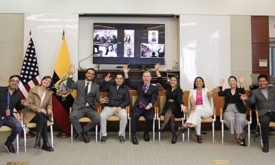Los jóvenes visitarán empresas durante 6 semanas/ Foto: cortesía Embajada de Estados Unidos