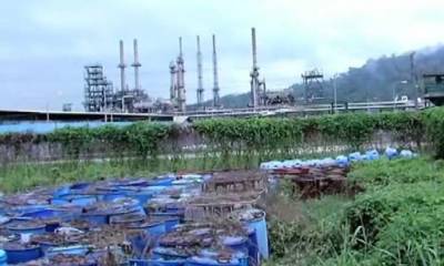 Veolia/Galileo se encargaron del manejo de los residuos peligrosos de la Refinería de Esmeraldas, desde el 2012. Foto: Petroecuador