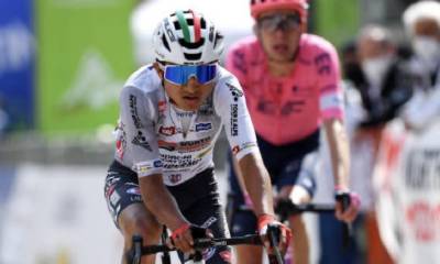Alexander Cepeda, campeón de los jóvenes del Tour de los Alpes / Foto: Cortesía de Alexander Cepeda (Twitter)