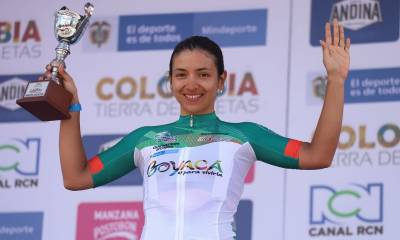 Miryam Núñez, cerca de ganar la Vuelta a Colombia / Foto: EFE