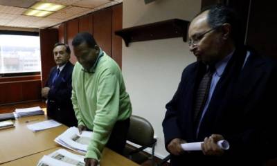 El panameño Osman Soto se defendió el jueves en una audiencia de extradición en la Corte. Foto: Expreso