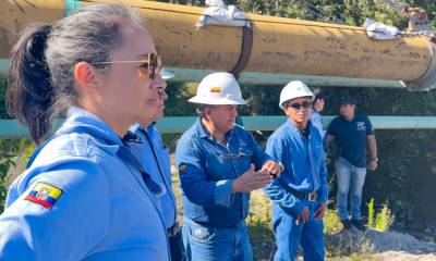 Marcela Reinoso, gerente de Petroecuador, visitó Pichincha, Napo y Sucumbíos / Foto: cortesía Petroecuador 