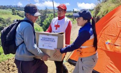 El 25 de julio, la provincia de Carchi fue epicentro de un sismo de magnitud 5.2, que dejó heridos y casas destruidas / Foto: cortesía Servicio Nacional de Gestión de Riesgos