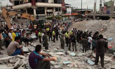 Pedernales, en Manabi, sufrió muchos daños por el terremoto. Foto: Enrique Pesantes /El Comercio