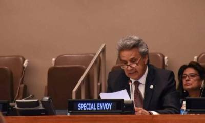 Exvicepresidente de Ecuador, Lenin Moreno, enviado especial del Secretario de Naciones Unidas, Banki-moon, en materia de discapacidades. Foto: Internet