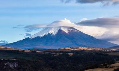 El proceso eruptivo, iniciado el 21 de octubre del 2022, está muy cerca de terminar / Foto: Cortesía Secretaría de Gestión de Riesgos