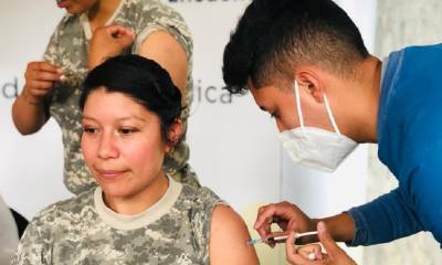 El programa central de este plan de vacunación fronterizo se desarrolló en la localidad de Ipiales, en el sur de Colombia / Foto: cortesía ministerio de Salud