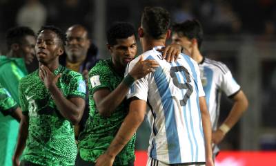 Argentina, que estaba invicta en el torneo, dijo adiós este miércoles al Mundial Sub-20 que organiza tras perder por 0-2 con Nigeria / Foto: EFE