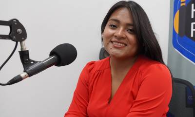 La ecuatoriana, tiene 22 años y ganó la con su reportaje titulado "Las 'maldades' sí existen, creencias de la comunidad amazónica shuar"/ Foto: cortesía  Mario Luis Altuzar