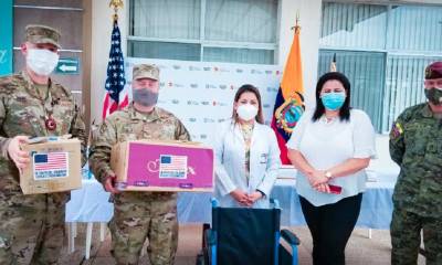 Estados Unidos entregó insumos médicos en Orellana y Sucumbíos / Cortesía de la Embajada de Estados Unidos