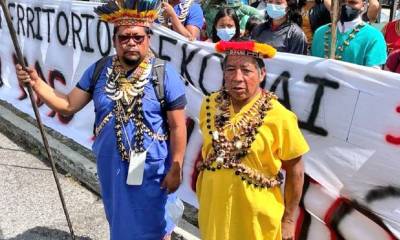 Siekopai demandan desalojo de colonos ante la Corte Nacional / Foto: cortesía Nación Siekopai