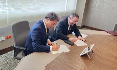 L autoridades de ambas operadoras han firmado un acuerdo para cooperar en el intercambio de experiencias / Foto: cortesía Aeropuerto de 