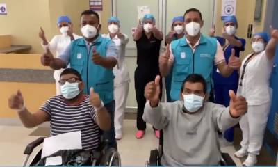 Por primera vez hospital de Guayaquil no registró pacientes con covid-19/ Foto: cortesía Ministerio de Salud