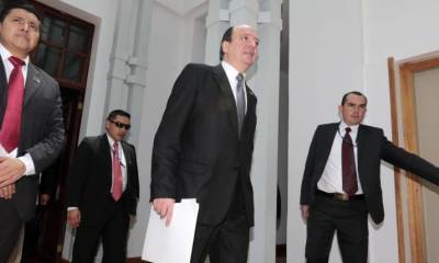 Cita. Carlos Baca asistió al encuentro ‘Delincuencia organizada y terrorismo’. Foto: Expreso