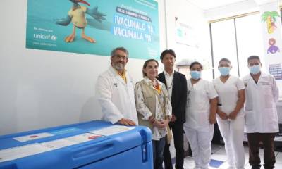 Estos equipos permitirán la correcta conservación, almacenamiento y transporte de vacunas en varias provincias/ Foto: Cortesía Ministerio de Salud