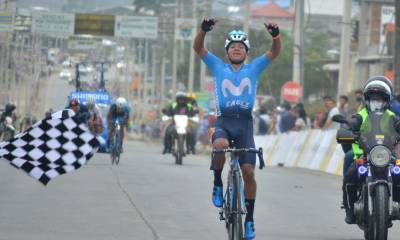 Cristian Toro gana la primera etapa de la Vuelta a Ecuador / Foto: EFE