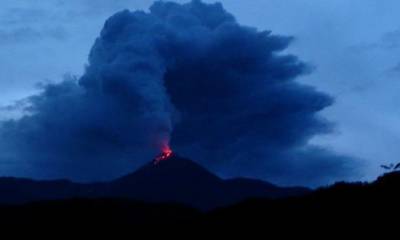 Volcán Reventador. Foto: La República
