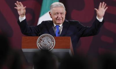 El presidente de México, Andrés Manuel López Obrador, habló sobre el asesinato de Fernando Villavicencio / Foto: EFE