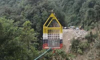 Prefectura de Napo habilitó tarabita por cierre de la vía Baeza - Tena -  Foto: El Comercio