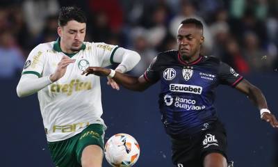 El partido entre Independiente y Palmeiras se llevó a cabo en el estadio Banco de Guayaquil  / Foto: EFE