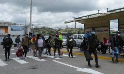 Haitianos, la nueva cara de la migración que atraviesa Ecuador / Foto: EFE